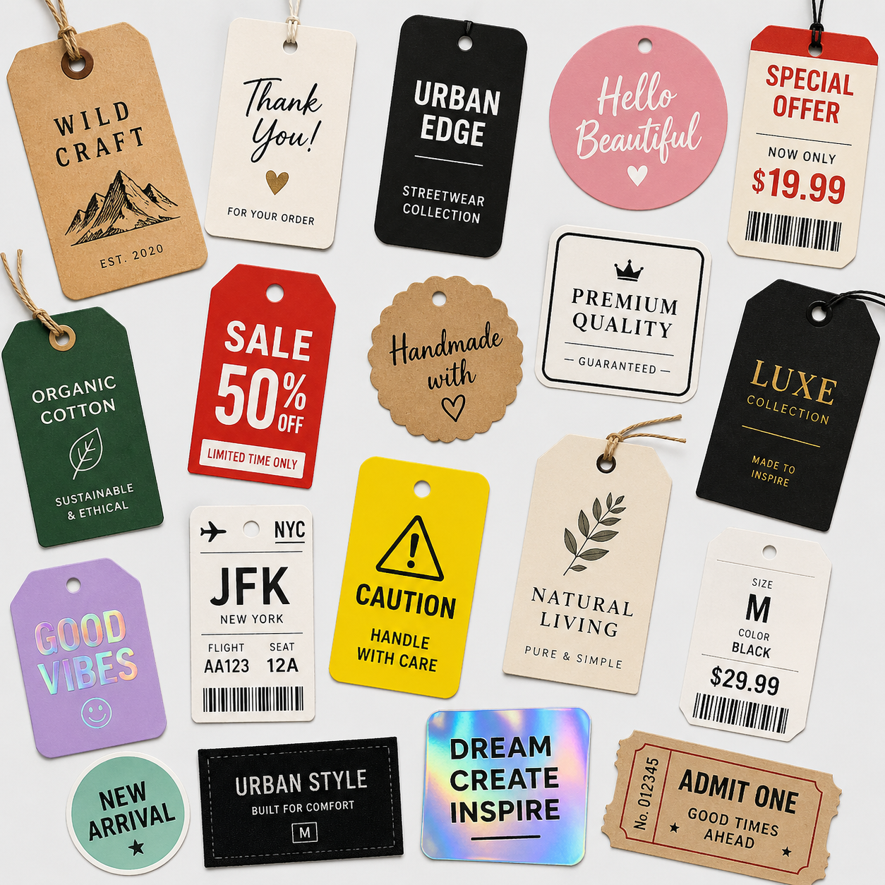 Tag Printing Gurugram